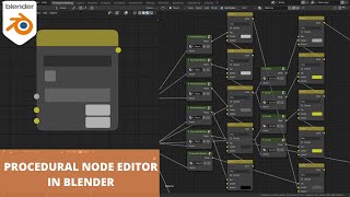 Building Procedural Node Editor using Shader Nodes - Blender 2.83