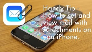 HOW TO - iPhone Mail show emails with attachments.