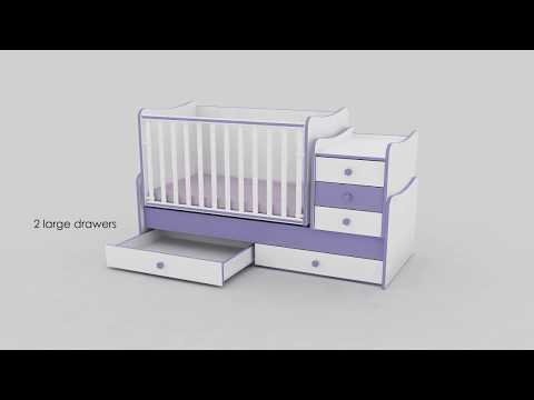 Lorelli baby and toddler cot bed Maxi Plus - Image 2