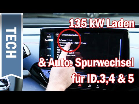 ID. Software 3.0: Laden mit 135 kW, Automatischer Spurwechsel, Memory Parken & viele Details!