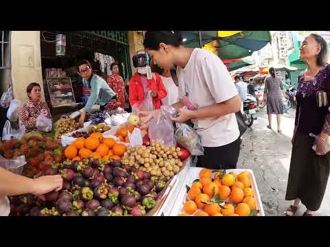 Amazing Cambodia Street Food Tour - People's Skills & Routine Fresh Food, Snacks, Cupcake, Chicken