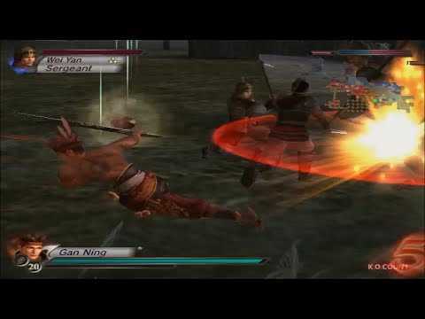 Gan Ning - Battle Of Yi Ling (Wu side) - Dynasty Warriors 4 Hard Mode