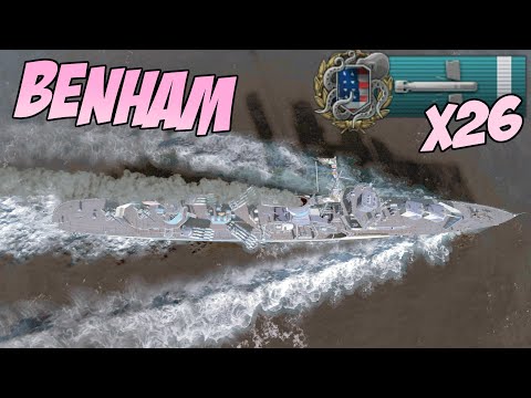 Benham - NONSTOP Torpedo TERR0R || 286K DMG