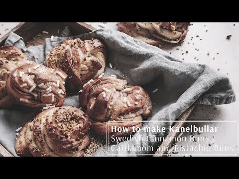 ASMR - No Music - No-Talk Cardamom Buns Recipe | Swedish Kanelbullar