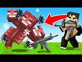Minecraft But MOBS Drop Random Weapons