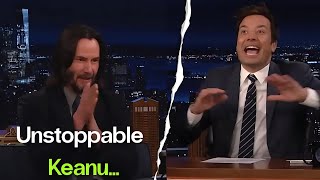 Watch Keanu Turn Every Awkward Question Into Gold