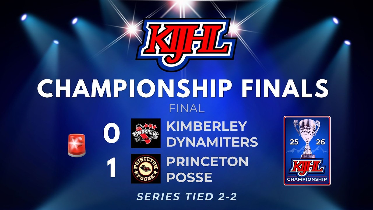 2026 KIJHL Championship Game 4 - April 22/26