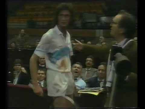 Davis Cup 1990 Austria vs. Italy: Paolo Cane's Dispute with a Spectator