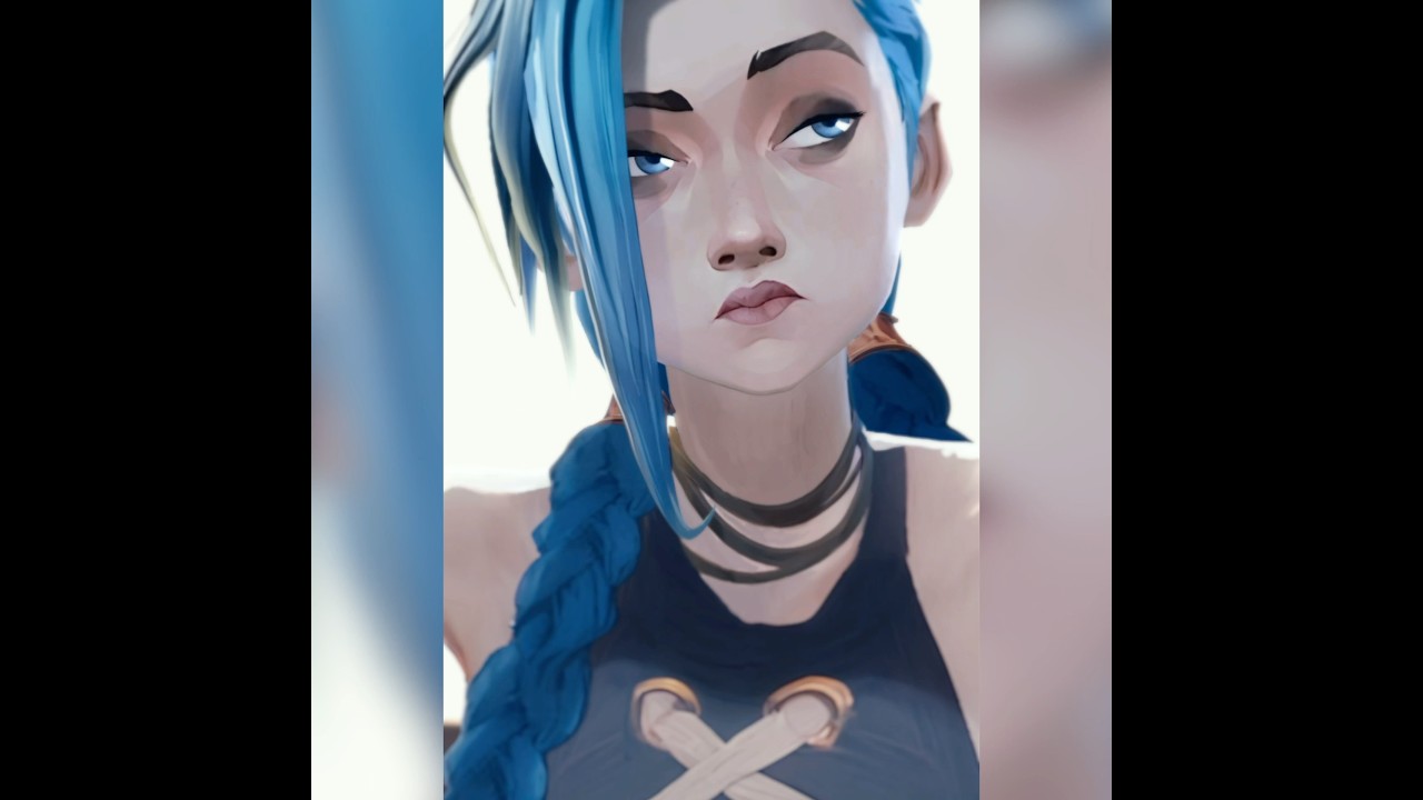 JINX + Process Samples #madewithspine #leagueoflegends #characterrigging #arcane #jinx