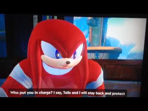 KNUCKLES YOU ARE SO STUPID