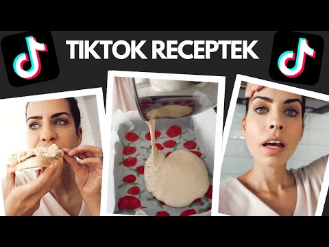 Kipróbálok 2 TIKTOK receptet | Inez Dragos