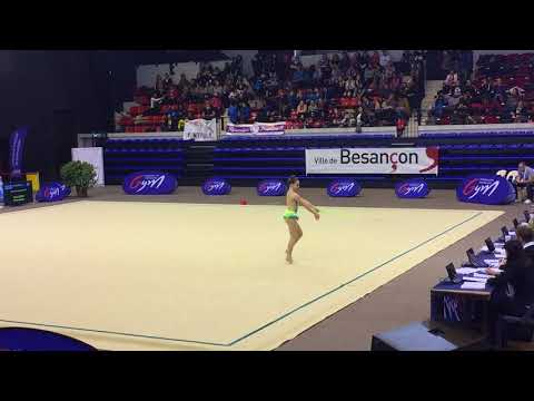 Capucine Defudes - Nat C 12/13 ans - France Besançon 2018