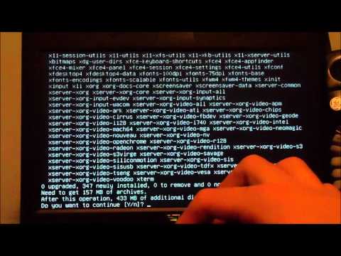 comment installer xfce debian