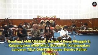 Download lagu Nglaras Uyon Uyon Gending Nyamleng LAMBANGSARI, TELA GANTUNG RRI SOLO #karawitan #gamelan #gending mp3