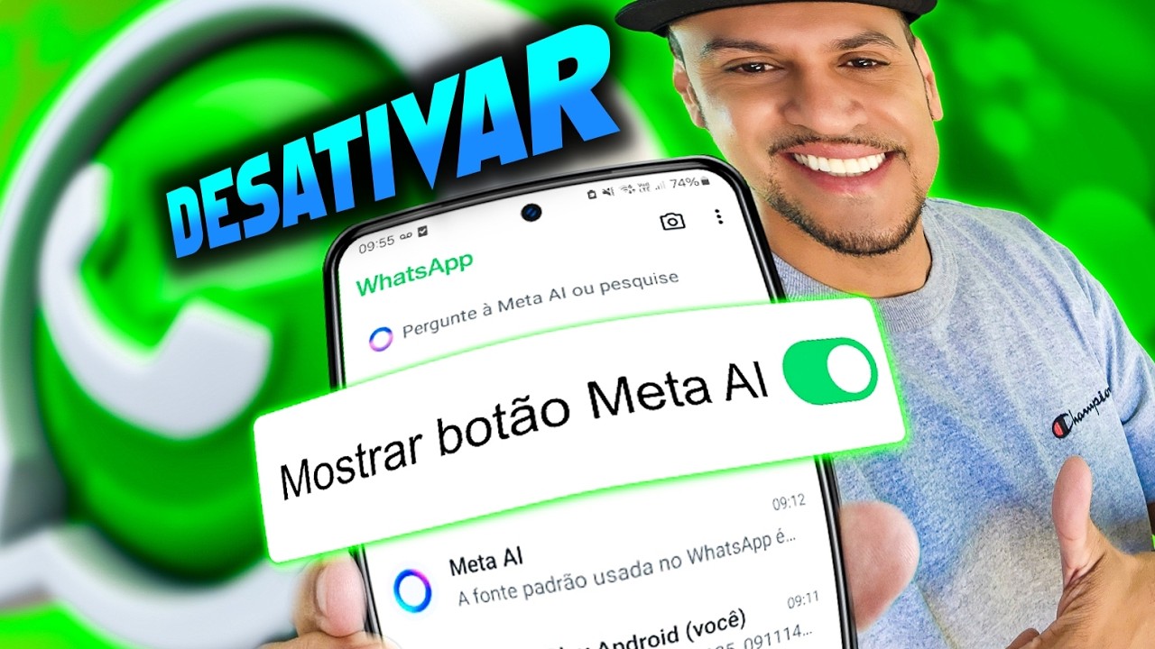 COMO DESATIVAR META AI NO WHATSAPP (ÚNICA MANEIRA OFICIAL)