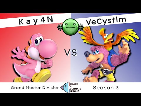 SNUL S3W1 - Kay4N (Yoshi) Vs. VeCystim (Banjo & Kazooie) [Grand Master]