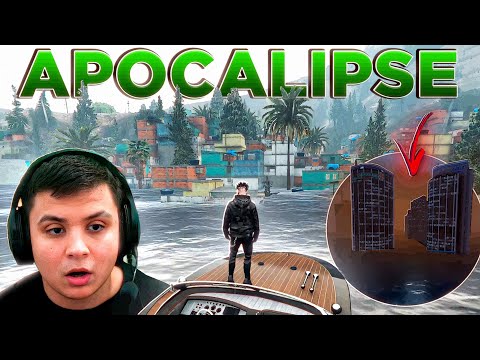 ACABOU? 😢 O FIM DO MUNDO CHEGOU NA CAPITAL CITY GTA RP! (Modder Clips)