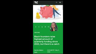 Black Founders Had a Great Fundraising Quarter...With a Catch