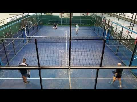 23/11/22 Amistoso de 6 TA Santi/Mariano VS Mati/Gus en Complejo Indoor Pádel Mar del Plata.