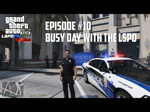 GTA V LSPDFR #10 - Busy Patrol With the LSPD - EmileeGaming123 Joins Us Again!