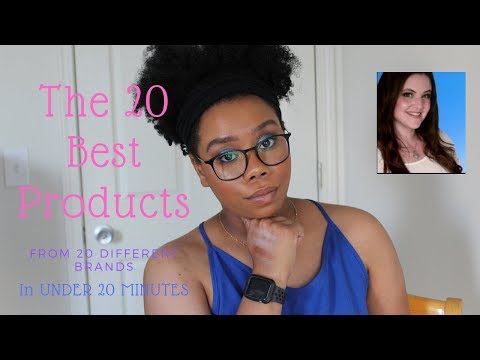 The 20 BEST makeup products from 20 brands in Under 20 Minutes! | JenLuvsReviews | Megan Taylor