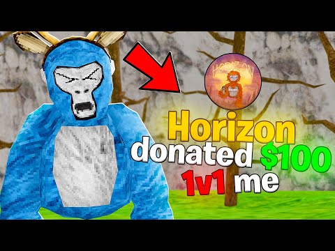 I 1v1ed Gorilla Tag STREAMERS...