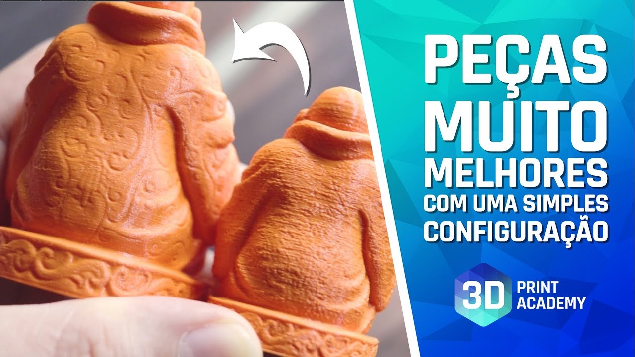 Melhore IMEDIATAMENTE sua impressão 3D com uma única configuração
