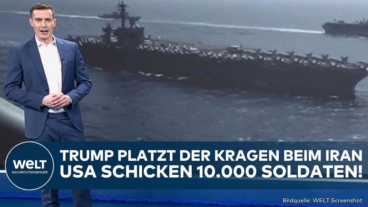 IRAN: Donnerschlag! USA machen ernst gegen Mullahs! Trump verlegt 10.000 Soldaten nach Nahost