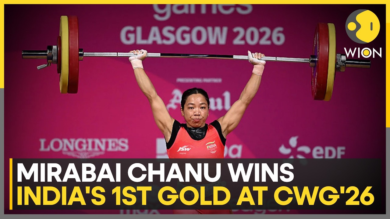 Indian Weightlifter Chanu Makes History With Back-to-back Golds at Commonwealth Games | WION News
