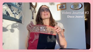 Video Journal #3, banana cookies and Upcycling Levi’s jeans
