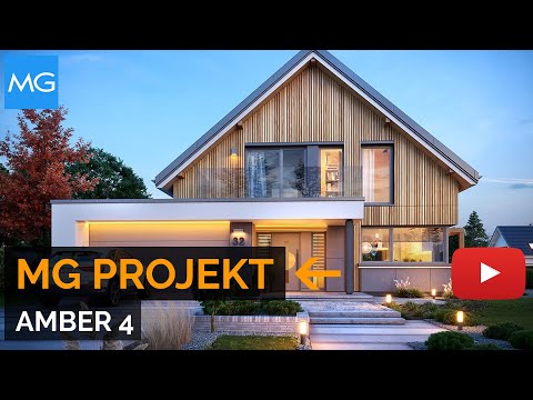 Projekt domu Amber 4 MG Projekt - 177,13 m²