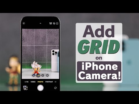 How to Add Gridlines on iPhone Camera! [Put Grid Overlay]