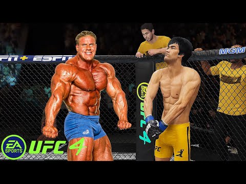 UFC4 Bruce Lee vs Jay Cutler EA Sports UFC 4 - Super Battle