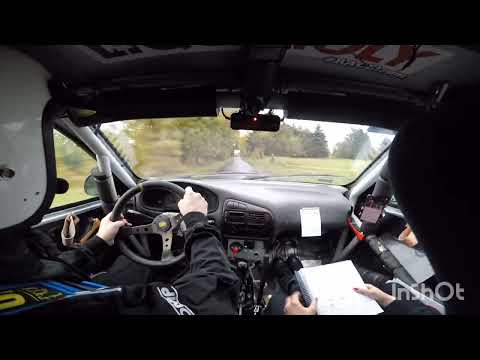 Rajd Wilka 2023 Zaroda K. / Paszkiewicz A. Os. Cieszyno Mitsubishi Colt