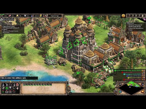 Age of Empires II: Edição Definitiva: Bayinnaung: Os Tigres Birmaneses (Difícil)