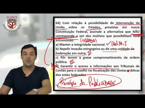 Correção das questões de Direito Constitucional da prova do TCMRJ 2016