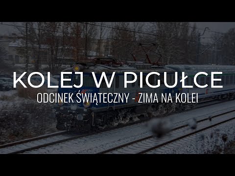 KOLEJ W PIGUŁCE | ODCINEK ŚWIĄTECZNY | - Zima na kolei