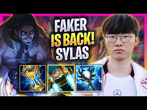 FAKER IS BACK TO KOREA SOLOQ WITH SYLAS! - T1 Faker Plays Sylas MID vs Twisted Fate! | Season 2024