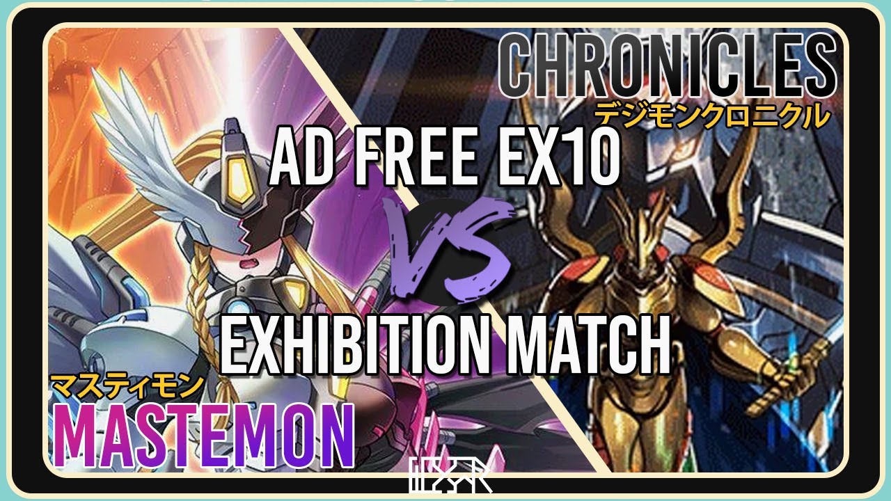 Mastemon vs Chronicles [Digimon TCG EX10 Exhibition Match] Match Commentary