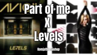 Part of Me x Levels | Mashup song |