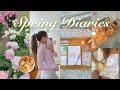 SPRING VLOG 📔🌸 healthy habits, shopping, & day trips