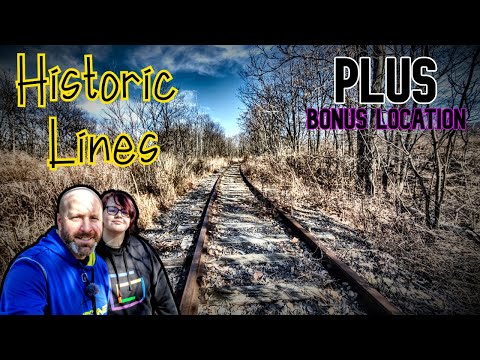 Finding Historic Abandoned Rails (Rail-yard) in the Woods W/ Bonus Location