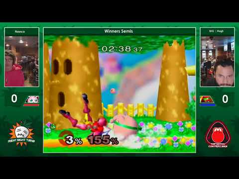 FNT #103 - Neeco (Jigglypuff) Vs DIG | HugS (Samus) - Melee Singles Winners semis