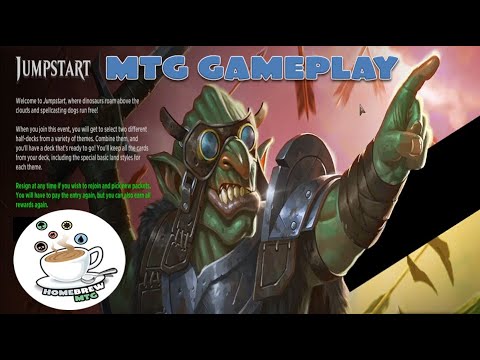 Jumpstart MTG Arena Gameplay I Homebrew MTG