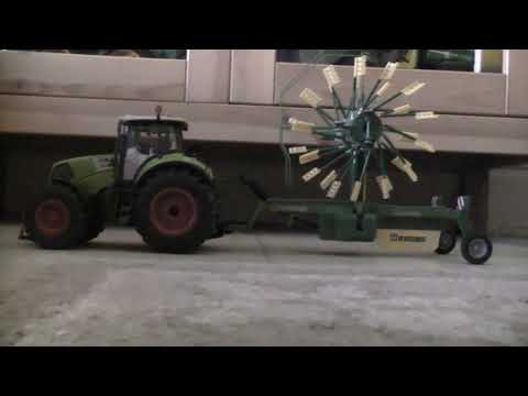 My new Claas Axion 830 and Krone Twin Rotor Centre Delivery Rakes.