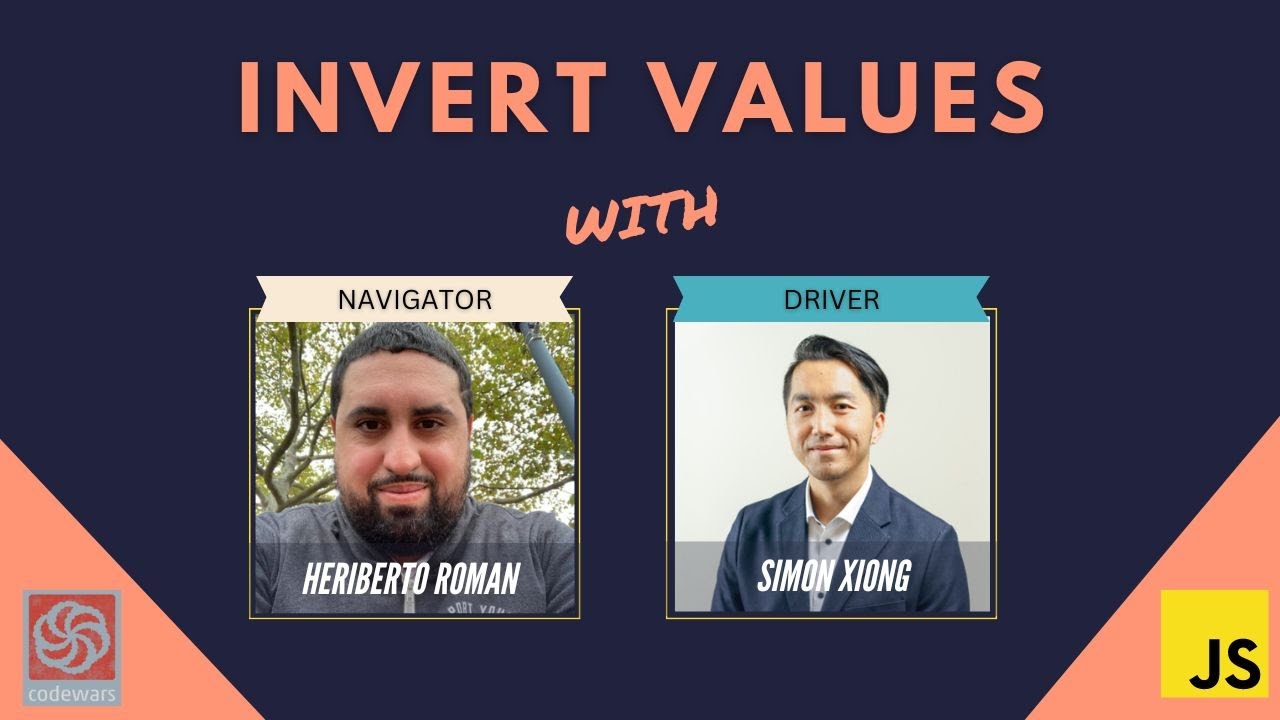 CodeWars Kata #4️⃣ - Invert Values- Javascript