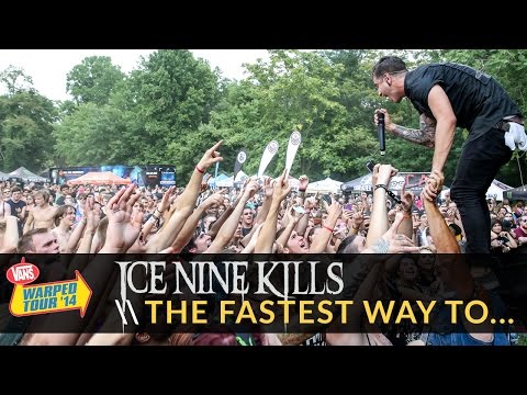 Ice Nine Kills - The Fastest Way to a Girl's Heart is Through... (Live 2014 Vans Warped Tour)