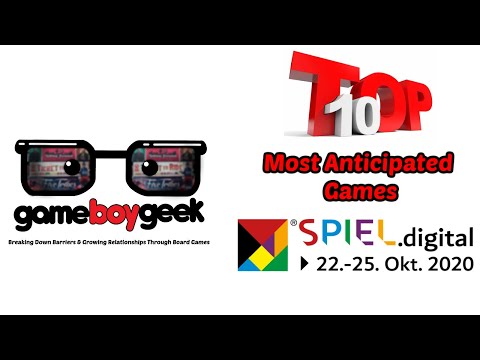 Top 10 Most Anticipated Board Games at Essen Spiel Digital 2020