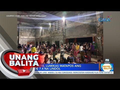 Mga residente, lumikas matapos ang magnitude 7.4 na lindol UB