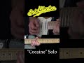 Cocaine Solo Eric Clapton